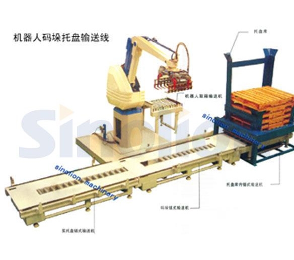 机器人码垛输送系统